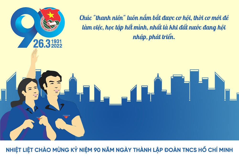 Lời chúc 26/3 hay nhất mừng ngày thành lập Đoàn Thanh niên