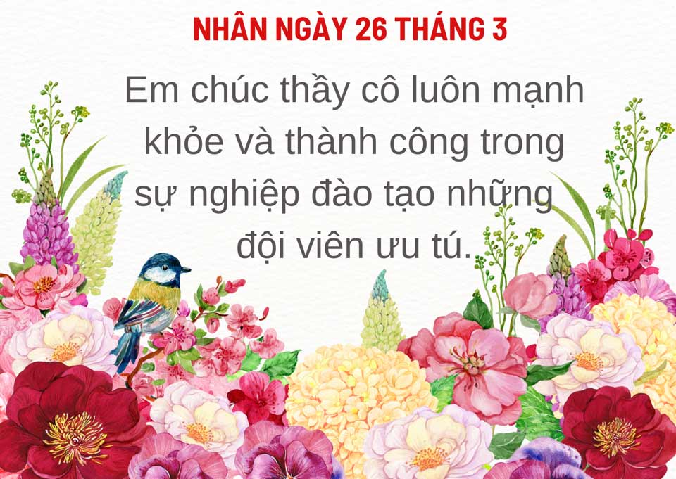 Lời chúc 26/3 hay nhất mừng ngày thành lập Đoàn Thanh niên