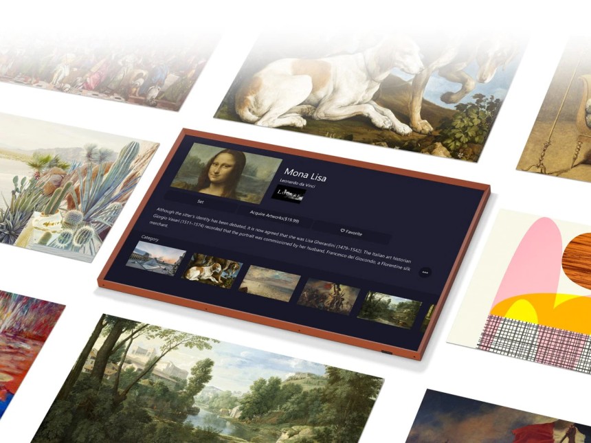 Smart Tivi khung tranh The Frame QLED 4K Samsung 50 inch QA50LS03BAKXXV_l15